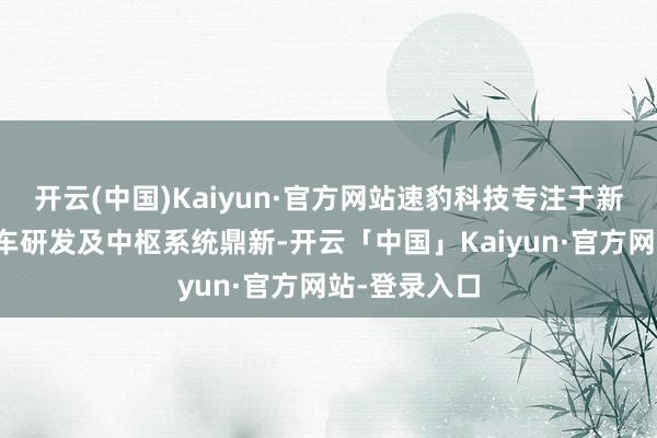 开云(中国)Kaiyun·官方网站速豹科技专注于新动力重卡整车研发及中枢系统鼎新-开云「中国」Kaiyun·官方网站-登录入口